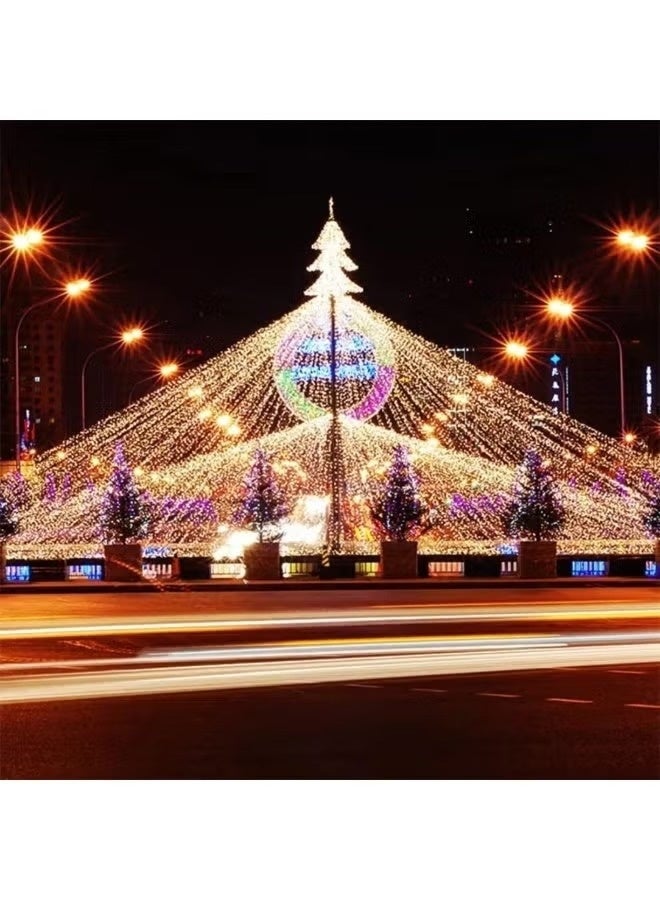 Decorative LED string lights - Indoor and outdoor decorative lighting in multiple lengths, suitable for Ramadan and holidays (50 meters) - Image 4